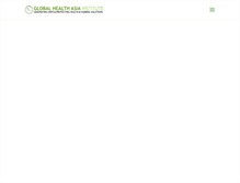 Tablet Screenshot of globalhealthasia.org